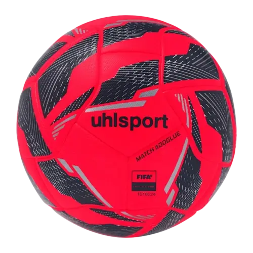 match addglue fussball rot schwarz