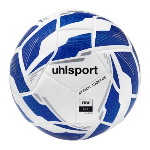 attack addglue fussball weiss blau
