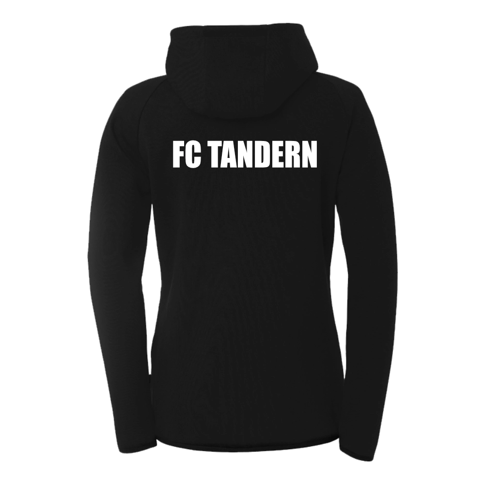 ID Kapuzenjacke Damen schwarz – Bild 2