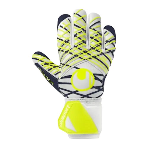 uhlsport Towarthandschuhe Absolutgrip Junior in der Fabrbe weiß / schwarz / Gelb