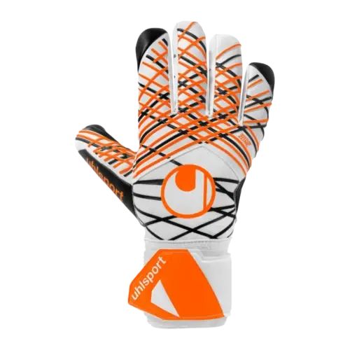 uhlsport Towarthandschuhe soft hn comp in der Fabrbe weiß / schwarz / orange
