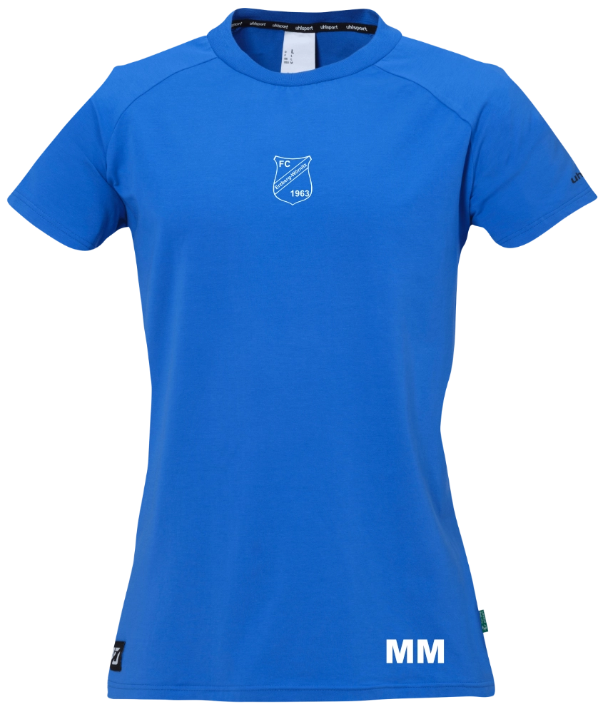 uhlsport ID T-Shirt Damen - Blau