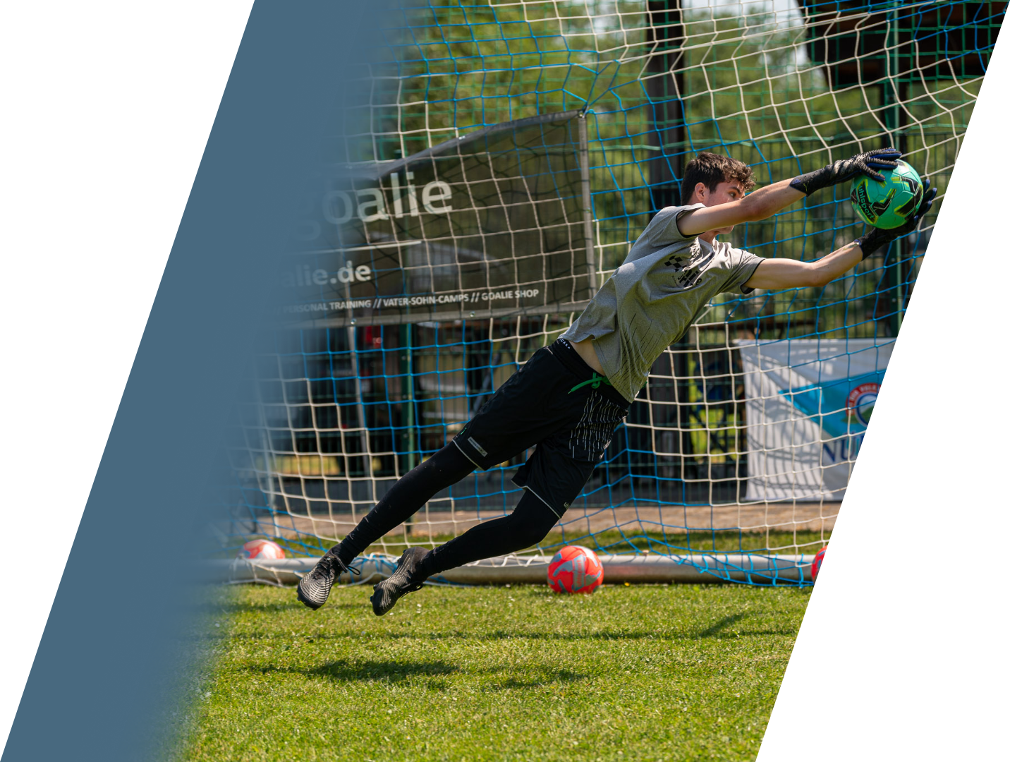 Silder_Torwart_Training