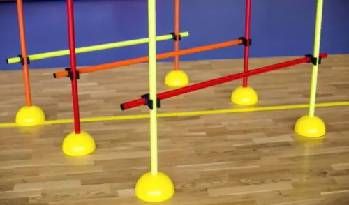 Slalomstangen mit Standfuß - Set – Bild 4