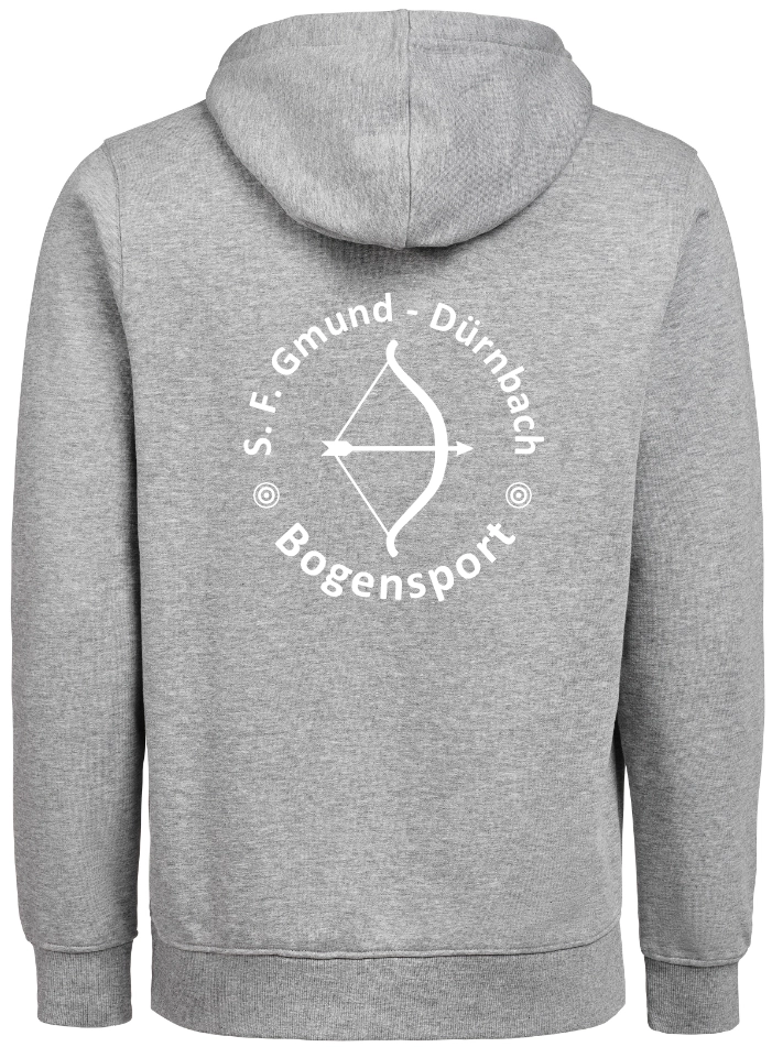 UM (craft) Kapuzenpullover grau – Bild 2