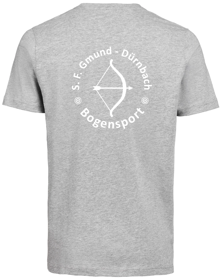 UM (craft) T-Shirt grau – Bild 2