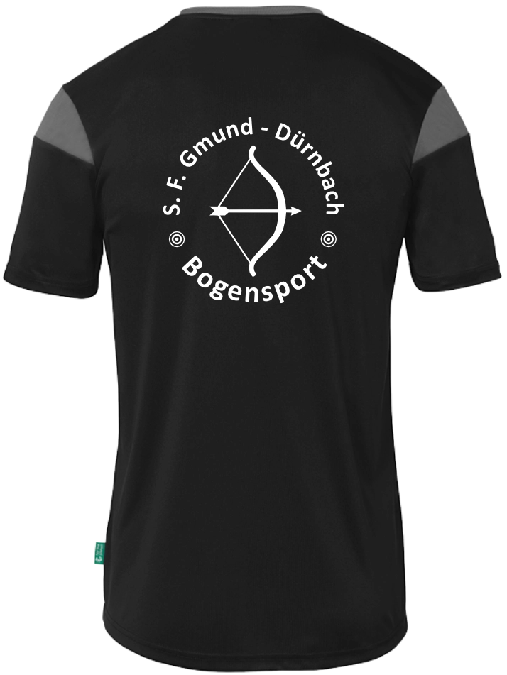 uhlsport Squad 27 Trikot-Shirt schwarz – Bild 2