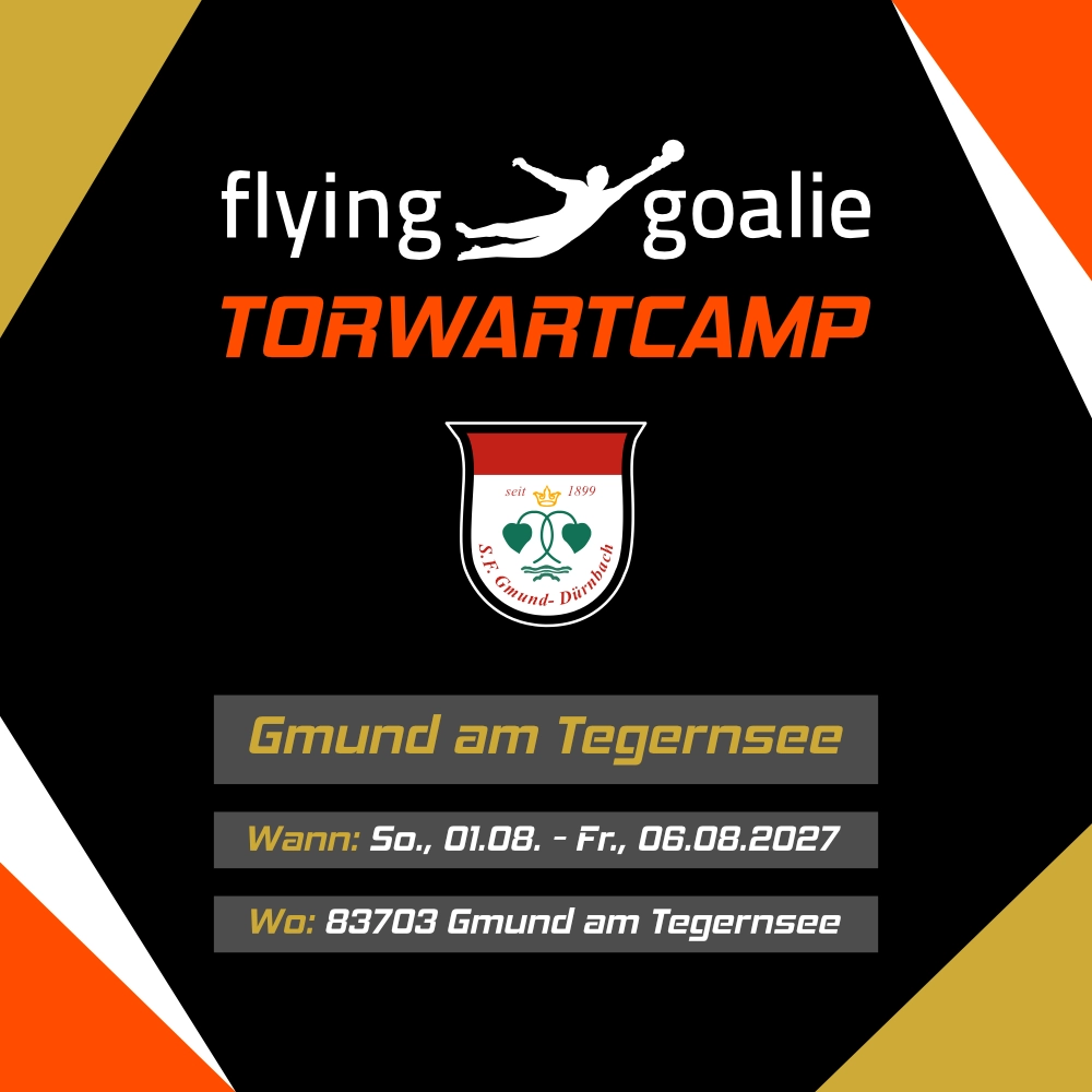 flying goalie Torwartcamp in Gmund am Tegernsee 2027