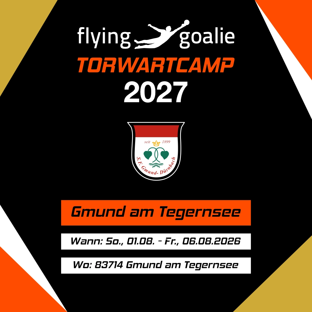 flying goalie Torwartcamp in Gmund am Tegernsee 2027
